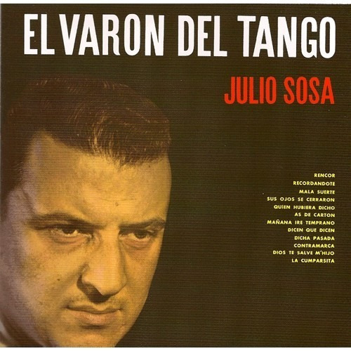 Julio Sosa El Varon Del Tango Leopoldo Federico Cd Usa Kktus