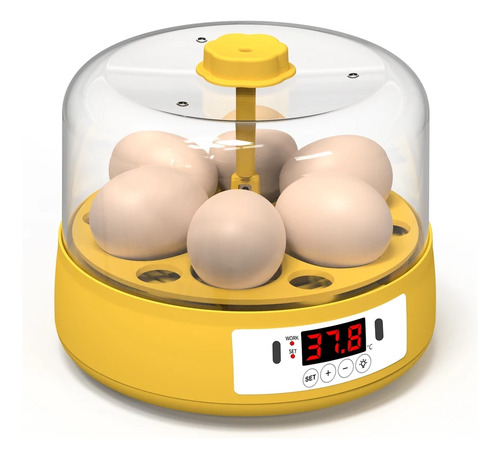 Incubadora Automática De 6 Huevos + 6 Pequeños 