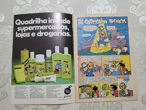 Zé Carioca N° 1475 - 15/02/80 - Editora Abril (Usado)