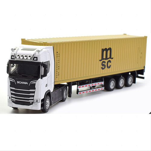 Remolque Scania Trailer Container Truck Báscula 1:50 De Meta