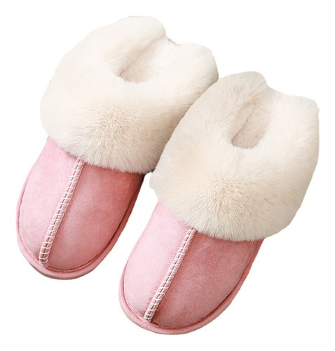 Pantuflas Peluche Mantener Caliente Cómodo Y Suaves Unisex