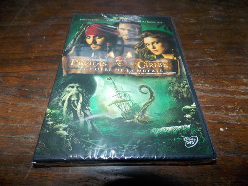 Dvd Orig Piratas Del Caribe 2 El Cofre De La Muerte- Sellada