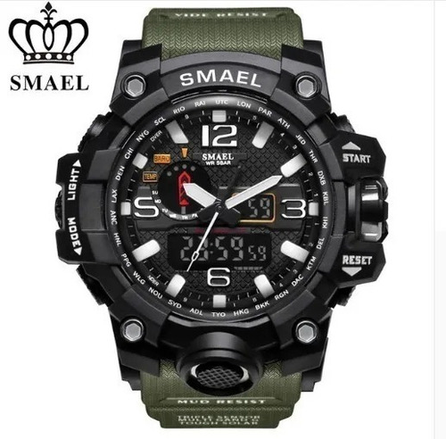 Relógio Smael 1545 Militar Shock Original Pronta Entrega