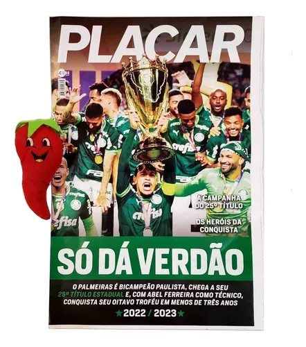 PLACAR lança pôster do Palmeiras, campeão paulista de 2023 - Placar - O  futebol sem barreiras para você