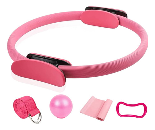 Pilates Kit 5 En 1, Kit Pilates Casa, Con Aro De Pilates,
