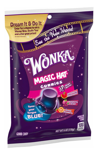 Wonka Magic Hat Gummies Magic Berries 170gr