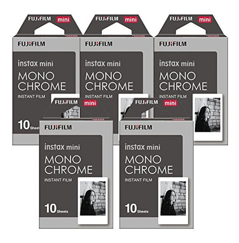 Fujifilm Instax Monchrome Instant Pack Para Camara Mini