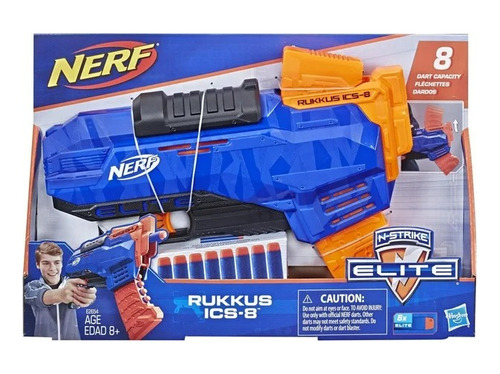 Pistola Nerf Rukkus Ics-8