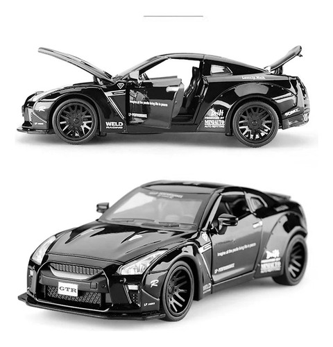 Auto Nissan Gtr Deportivo Escala 1:32