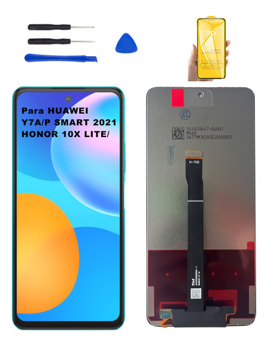 Pantalla Para Huawei Y7a/p Smart 2021 Lcd Display Ppa-lx1