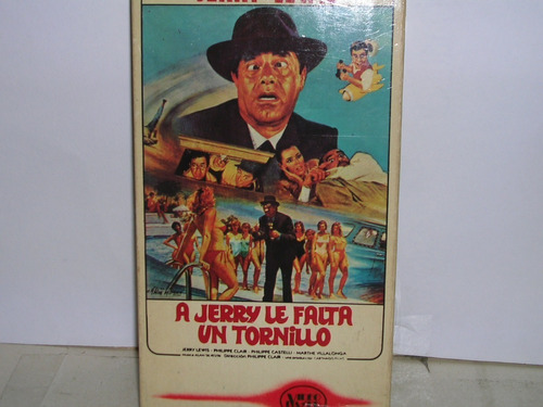 A Jerry Le Falta Un Tornillo - Jerry Lewis  - Vhs
