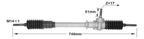 Cremallera Mecanica Fiat 128/europa Todos Precap 14x1  8000