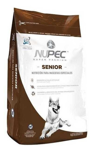 Imagen 1 de 4 de Croquetas Para Perro Nupec Senior 2kg