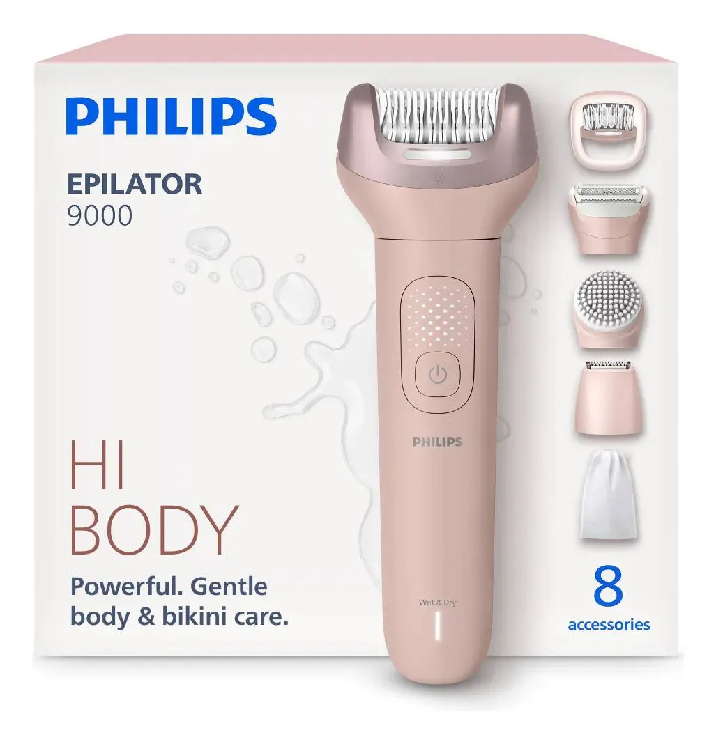 Depiladora Epilator Serie 9000 Bre719/00 Cerámica