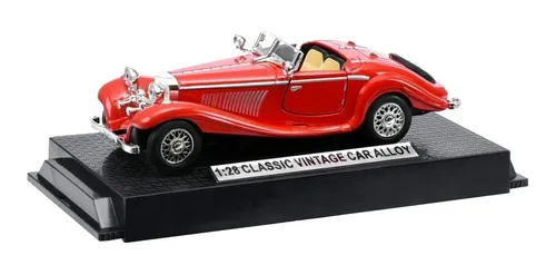 Auto Mercedes Benz 540k 1936 Coleccion Metal Esc 1:28 Diecas