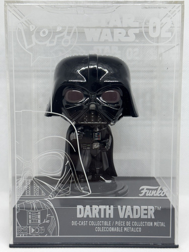 Funko Pop Die Cast Star Wars Darth Vader 02 Edición Especial (Usado)