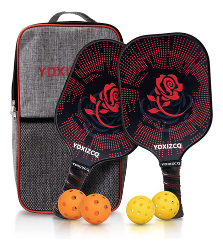 Serie Juego Pickleball Fibra Vidrio Ydxizcq