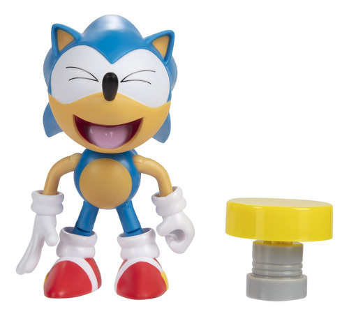 Sonic The Hedgehog Figura De Accin Clsica De 4 Pulgadas Soni