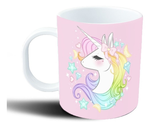 Taza Plastica - Unicornio