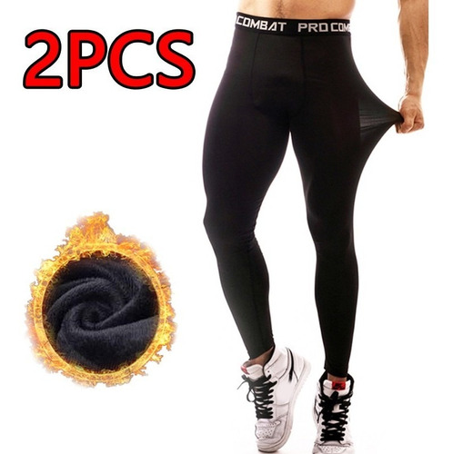 Pantalones Térmicos Second Skin Cold Wear Para Hombre De 2 P
