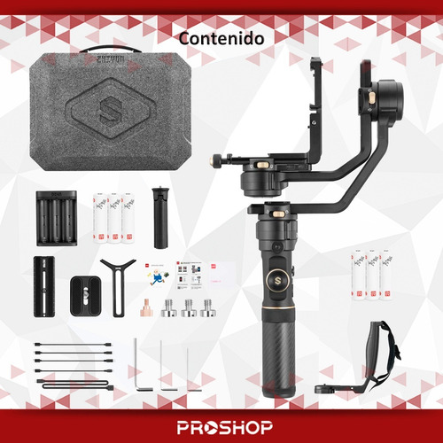 Gimbal Estabilizador Zhiyun Crane 2s Combo Kit Camaras 3axis