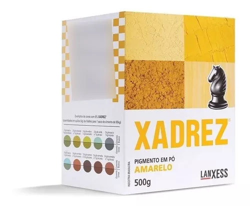 Pigmento em pó Xadrez Marrom Para Tinta 500g - Lanxess