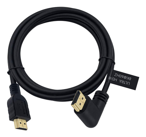 Cable Hdmi 2.1 8k 6 Piesââ8k Hdmi 48 Gbps 90 Grado...