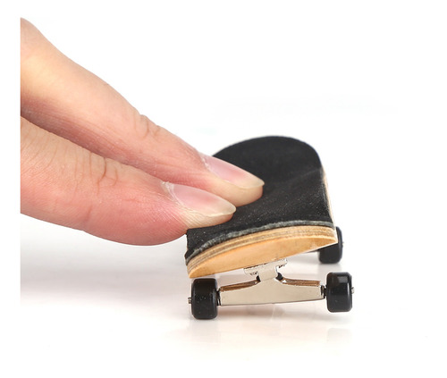 Mini Patineta De Diapasón De Madera De Plástico Modelo Diy