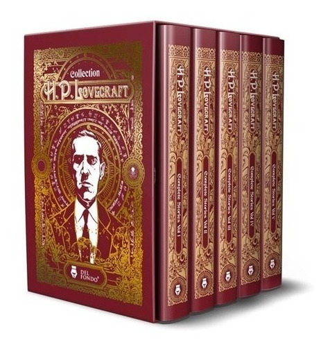 Coleccion Completa Lovecraft En Ingles - 5 Libros - Fondo