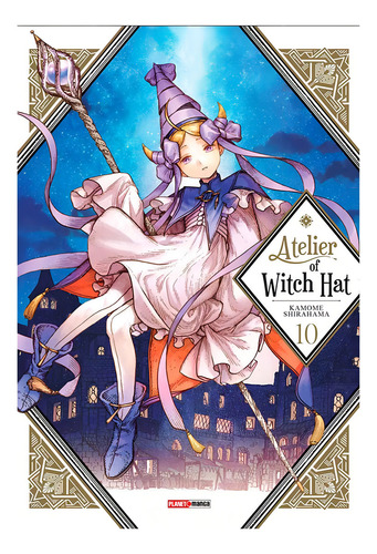Atelier Of Witch Hat Volume 10, De Kamome Shirahama. Editorial Panini, Capa Mole, Edição 10° Em Português, 2022