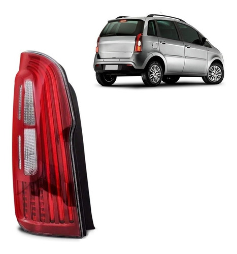 Lanterna Fiat Idea 2011 2012 2013 Á 2016 Bicolor Led