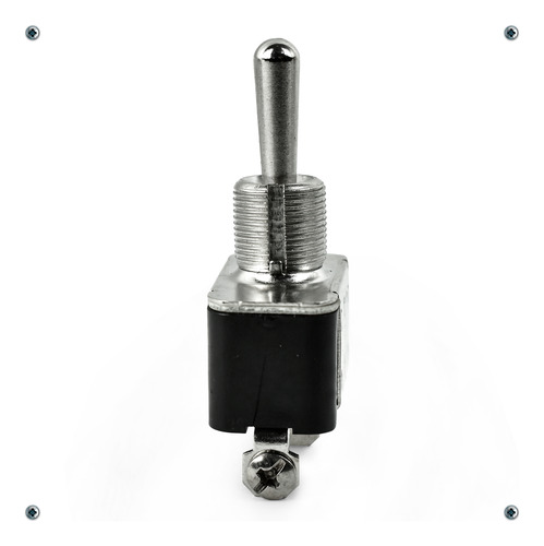 Switch Interruptor De Palanca Metalico 1 Paso Cola De Rata