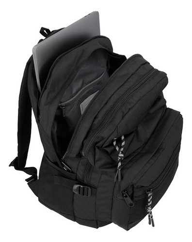 Porta Lap Top Xtrem Atlanta 4xt Black Mochila Negra Negro Liso