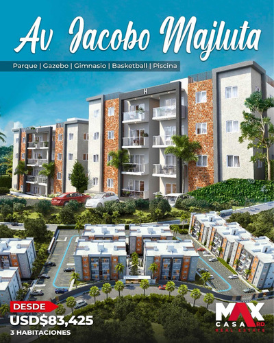 Proyecto De Apartamentos Ub. En La Jacobo Majluta