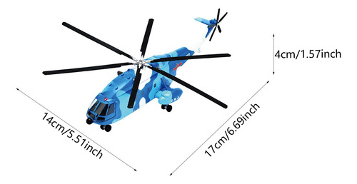 1:144 Helicóptero Modelo De Avión, Avión, Juguetes Con