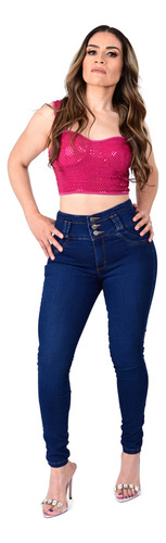 Pantalón De Mezclilla Dama Corte Colombiano Itzi Jeans 560