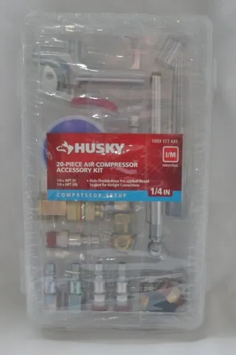 Husky 20 piece 2024 air accessory kit