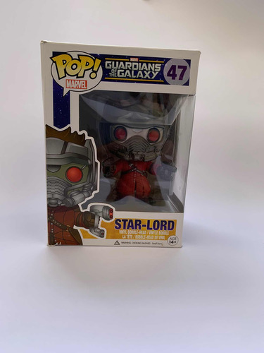 Funko Pop Marvel Star Lord #47 Guardians Of The Galaxy (Usado)
