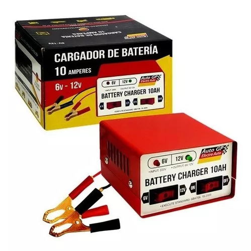 Cargador Bateria Moto Lancha Cuatri 6v 12v 5 Ah Bitemarket