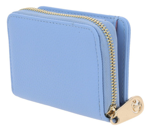 Cartera Gorett Tracy Gs25093-9 Color Azul Claro Diseño De La Tela Liso