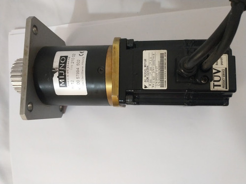 Servo Motor Yaskawa Sgm 02v384+mijno Precision Ration 12 (Usado)