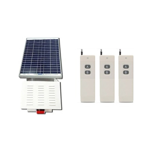 Alarma Comunitaria Solar 120db + Botones Largo Alcance