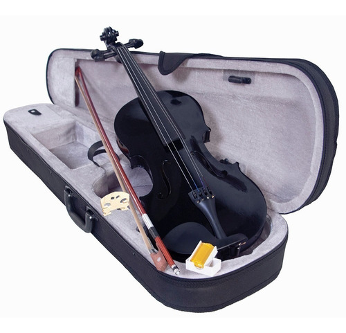 Violin 4/4 Incluye Arco Brea Estuche Acustico Negro