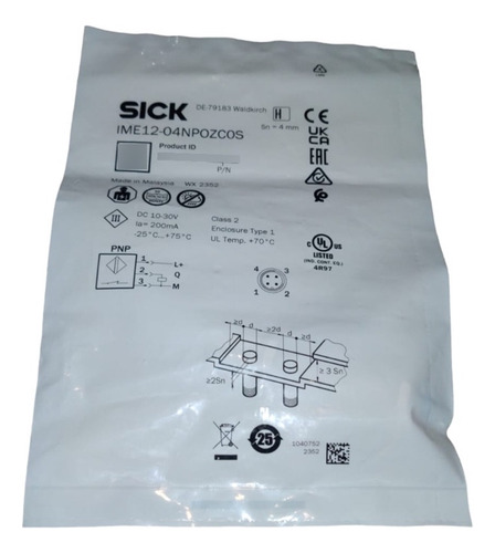 Sensor Sick Ime12-04npozcos