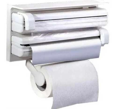 Dispensador Corta Fácil Triple Papel Toalla Nova 