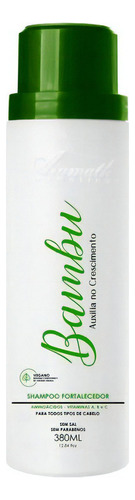 Shampoo Broto De Bambu S.o.s Aramath 380ml Cor: Branco