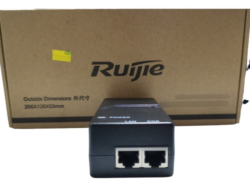 Imagen 2 de 3 de Adaptador Poe Ruijie Rg-e-120ge 50v 0.3a