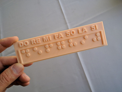 Tabla Notas Musicales Braille