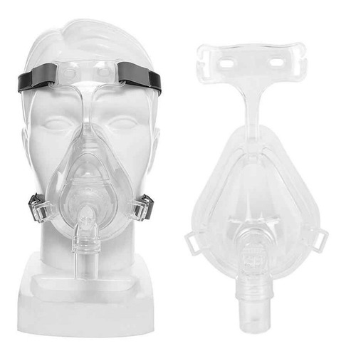 Imagen 2 de 10 de Máscara Facial Para Cpap Con Arnés, Registro En Msp Talle L