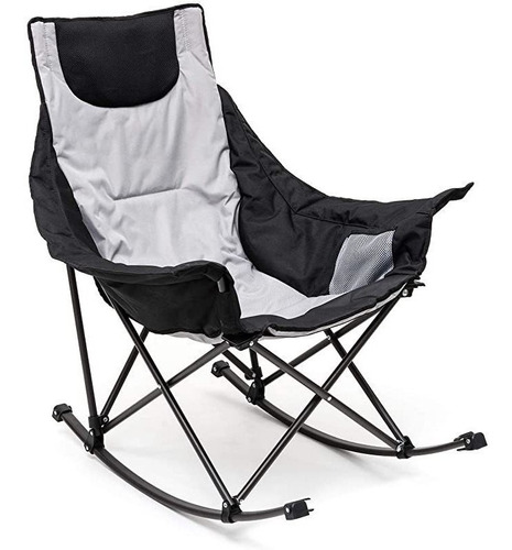 Sunnyfeel Mecedora De Camping, Reclinable Acolchada De Lujo.